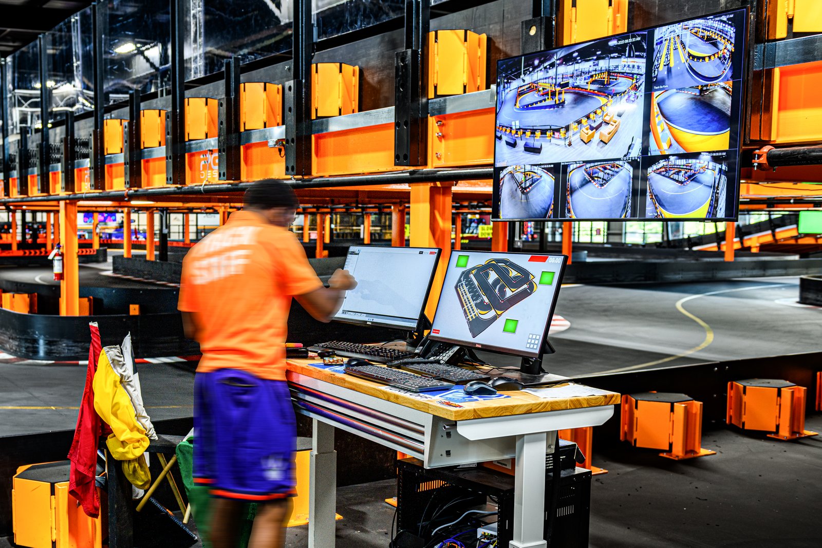 RushHour Karting Control Center